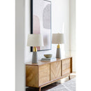 Contract furniture - Beige Linen Concrete Table Lamps (2)  - www.oroatrade.com