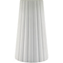 Hospitality furniture - Fluted Ceramic Linen Table Lamp - www.oroatrade.com