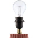 Hospitality furniture - Fluted Ceramic Linen Table Lamp - www.oroatrade.com