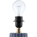 Hospitality furniture - Fluted Ceramic Linen Table Lamp - www.oroatrade.com
