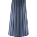 Hospitality furniture - Fluted Ceramic Linen Table Lamp - www.oroatrade.com