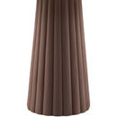 Hospitality furniture - Fluted Ceramic Linen Table Lamp - www.oroatrade.com