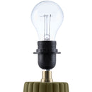 Hospitality furniture - Fluted Ceramic Linen Table Lamp - www.oroatrade.com