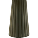 Hospitality furniture - Fluted Ceramic Linen Table Lamp - www.oroatrade.com