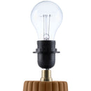 Hospitality furniture - Fluted Ceramic Linen Table Lamp - www.oroatrade.com