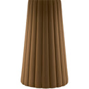 Hospitality furniture - Fluted Ceramic Linen Table Lamp - www.oroatrade.com