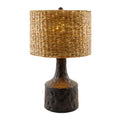 Hospitality furniture - Tan Seagrass Accent Table Lamp - www.oroatrade.com