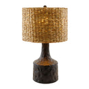 Hospitality furniture - Tan Seagrass Accent Table Lamp - www.oroatrade.com