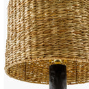 Hospitality furniture - Tan Seagrass Accent Table Lamp - www.oroatrade.com