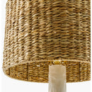 Hospitality furniture - Tan Seagrass Accent Table Lamp - www.oroatrade.com