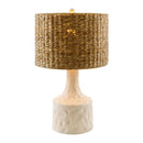 Hospitality furniture - Tan Seagrass Accent Table Lamp - www.oroatrade.com
