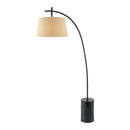 Hospitality furniture - Linen Shade Sloped Floor Lamp - www.oroatrade.com