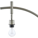 Hospitality furniture - Linen Shade Sloped Floor Lamp - www.oroatrade.com