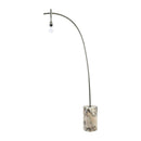 Hospitality furniture - Linen Shade Sloped Floor Lamp - www.oroatrade.com