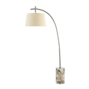 Hospitality furniture - Linen Shade Sloped Floor Lamp - www.oroatrade.com