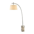 Hospitality furniture - Linen Shade Sloped Floor Lamp - www.oroatrade.com
