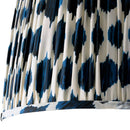 Hospitality furniture - Patterned Blue Linen Floor Lamp - www.oroatrade.com