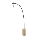 Hospitality furniture - Patterned Blue Linen Floor Lamp - www.oroatrade.com