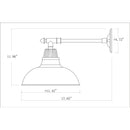 Hospitality furniture - Metal Shade Wall Lamps (2) - www.oroatrade.com