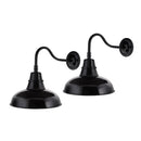 Hospitality furniture - Metal Shade Outdoor Wall Lamps (2) - www.oroatrade.com