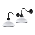Hospitality furniture - Metal Shade Outdoor Wall Lamps (2) - www.oroatrade.com
