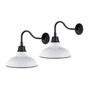 Hospitality furniture - Metal Shade Outdoor Wall Lamps (2) - www.oroatrade.com