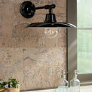 Modern European furniture -  Metal Plate Shade Wall Lamps (2) - www.oroatrade.com