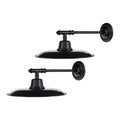 Modern European furniture -  Metal Plate Shade Wall Lamps (2) - www.oroatrade.com