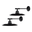 Modern European furniture -  Metal Plate Shade Wall Lamps (2) - www.oroatrade.com
