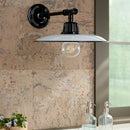 Modern European furniture -  Metal Plate Shade Wall Lamps (2) - www.oroatrade.com