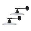 Modern European furniture -  Metal Plate Shade Wall Lamps (2) - www.oroatrade.com