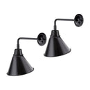 Hospitality furniture - Conical Metal Shade Wall Lamps (2) - www.oroatrade.com