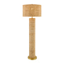Hospitality furniture - Woven Rattan Accent Floor Lamp - www.oroatrade.com