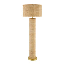 Hospitality furniture - Woven Rattan Accent Floor Lamp - www.oroatrade.com