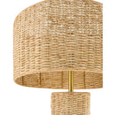Hospitality furniture - Woven Rattan Accent Floor Lamp - www.oroatrade.com