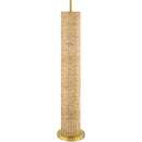 Hospitality furniture - Woven Rattan Accent Floor Lamp - www.oroatrade.com
