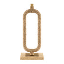 Contract furniture - Natural Hemp Wrapped Table Lamp - www.oroatrade.com