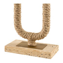 Contract furniture - Natural Hemp Wrapped Table Lamp - www.oroatrade.com
