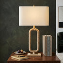 Contract furniture - Natural Hemp Wrapped Table Lamp - www.oroatrade.com