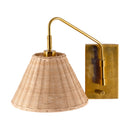 Hospitality furniture - Natural Rattan Wall Lamp - www.oroatrade.com
