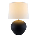 Hospitality furniture - Glazed Ceramic Linen Table Lamp - www.oroatrade.com