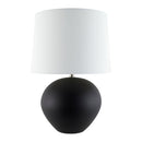 Hospitality furniture - Glazed Ceramic Linen Table Lamp - www.oroatrade.com