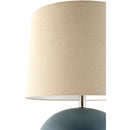 Hospitality furniture - Glazed Ceramic Linen Table Lamp - www.oroatrade.com