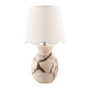 Hospitality furniture - Natural Brown Marble Table Lamp - www.oroatrade.com