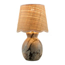 Hospitality furniture - Natural Brown Marble Table Lamp - www.oroatrade.com