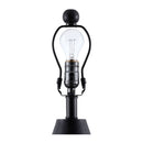 Contract furniture - Black Iron Accent Table Lamp - www.oroatrade.com