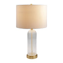 Contract furniture - Glass Base Accent Table Lamp - www.oroatrade.com