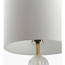 Contract furniture - Glass Base Accent Table Lamp - www.oroatrade.com