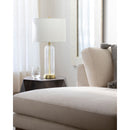Contract furniture - Glass Base Accent Table Lamp - www.oroatrade.com