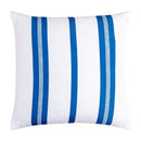 Modern European furniture - Blue Stripes Down Insert Pillow - www.oroatrade.com